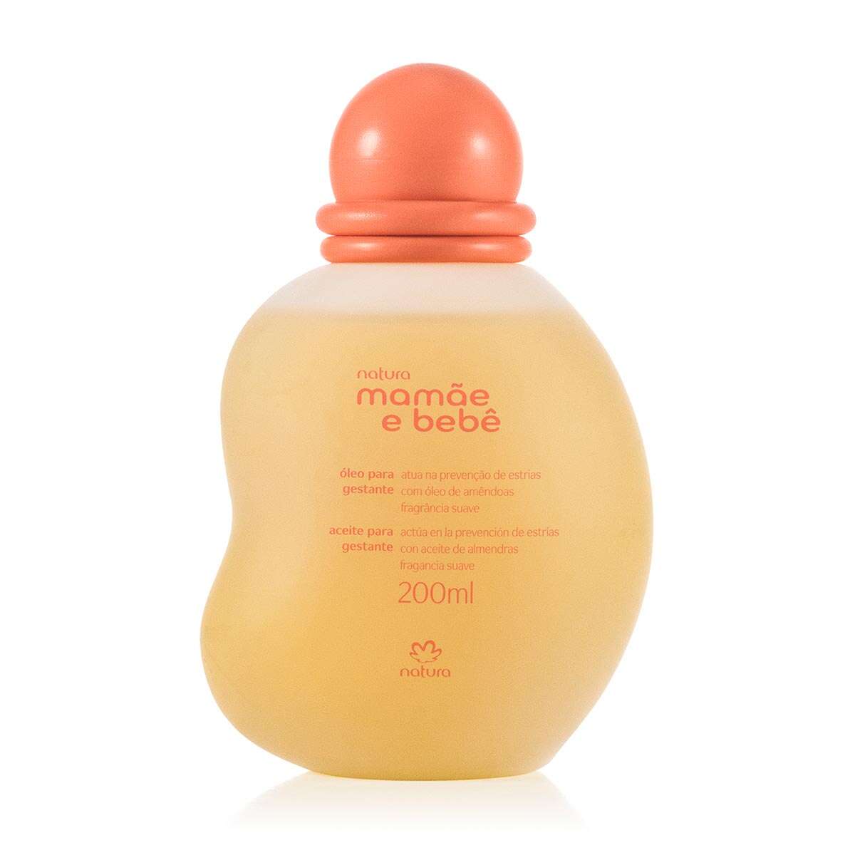 Óleo Para Gestante com Guias de Massagem Mamãe e Bebê 200 ml