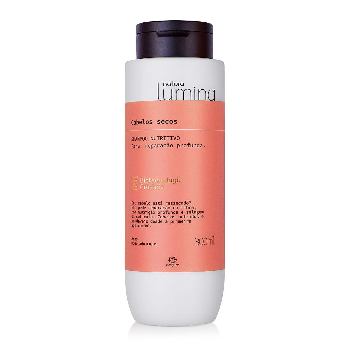Shampoo Nutritivo para Cabelos Secos Lumina 300 ml