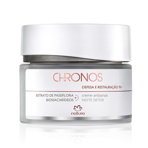Creme Antissinais 70+ Noite Defesa e Restauração Chronos 40 g