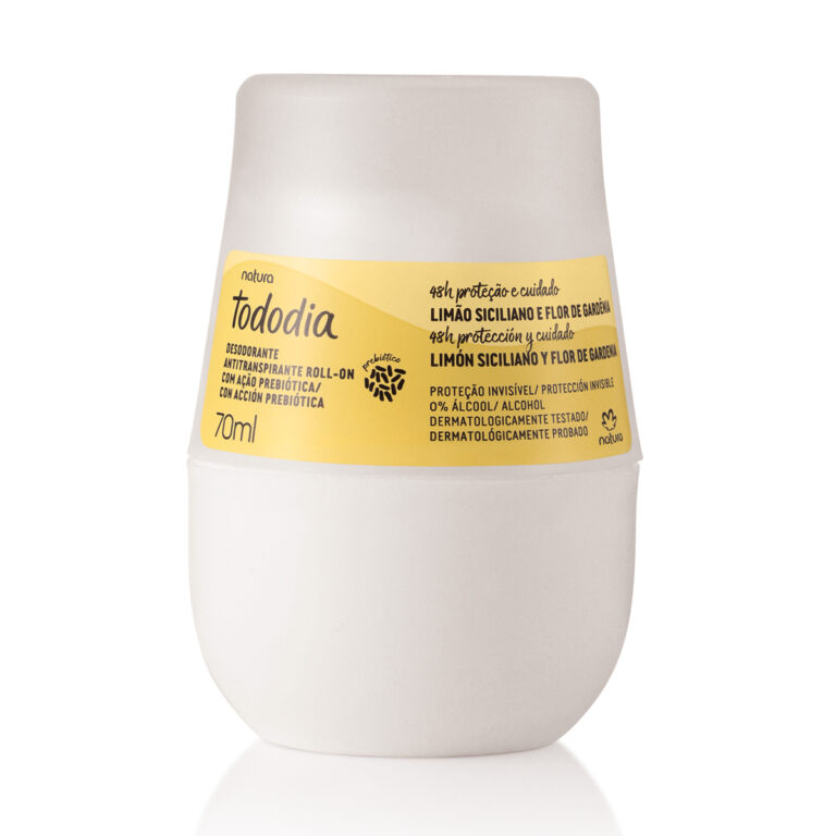 Desodorante Rollon Tododia Limão Siciliano e Flor de Gardênia 70 ml