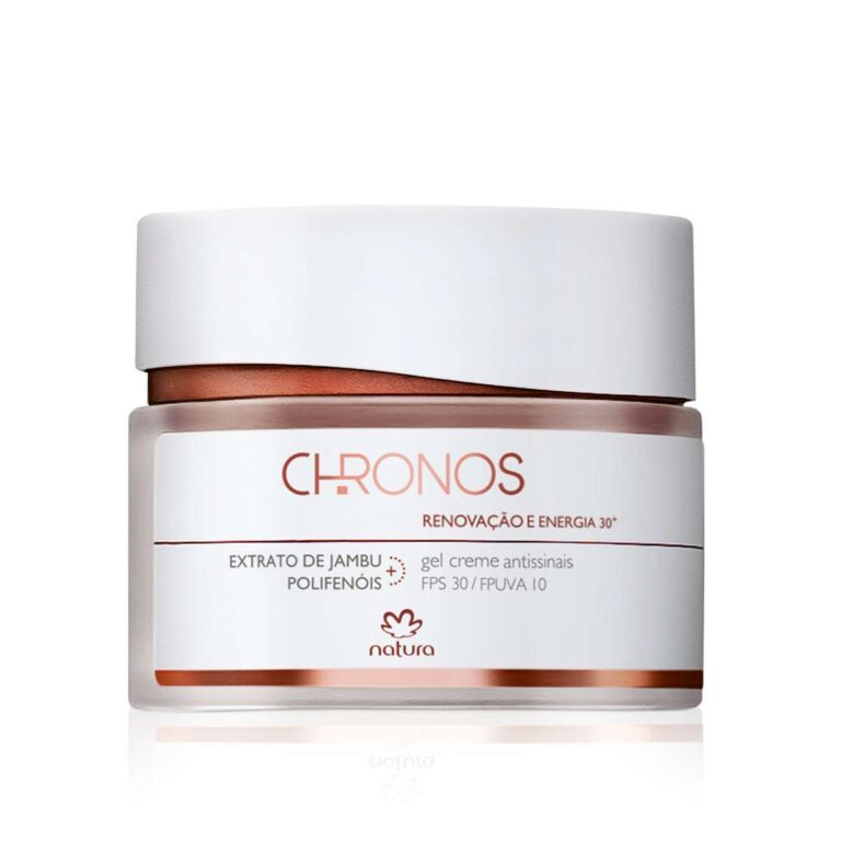 Gel Creme Antissinais 30+ Dia Renovação e Energia Chronos 40 g