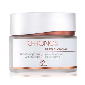 Gel Creme Antissinais 45+ Dia Firmeza e Radiância Chronos 40 g