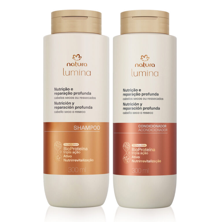 Kit Shampoo e Condicionador Nutrição e Reparação 2 un de 300 ml