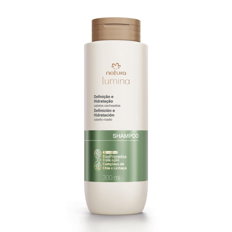 Shampoo Cremoso para Cabelos Cacheados Lumina 300 ml