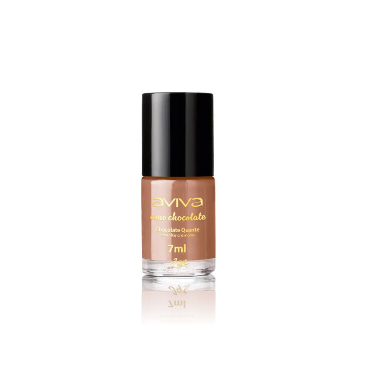 Esmalte Cremoso Jqt Aviva Amo Chocolate - Chocolate Quente 7Ml