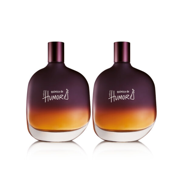 Kit Desodorante Colônia Química do Humor Masculino 75 ml (2 unidades)