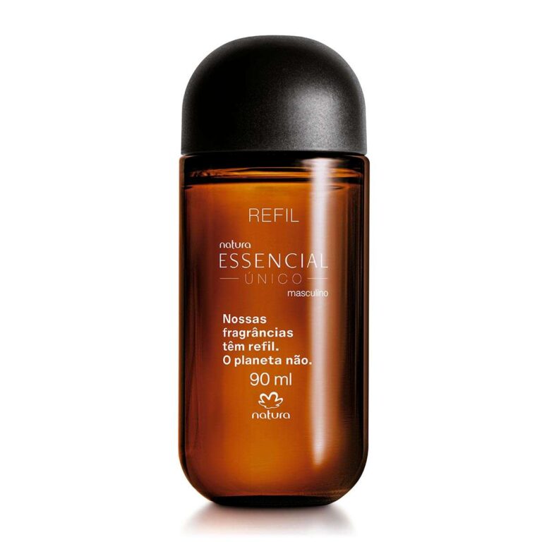Refil Desodorante Perfume Essencial Único Masculino 90 ml