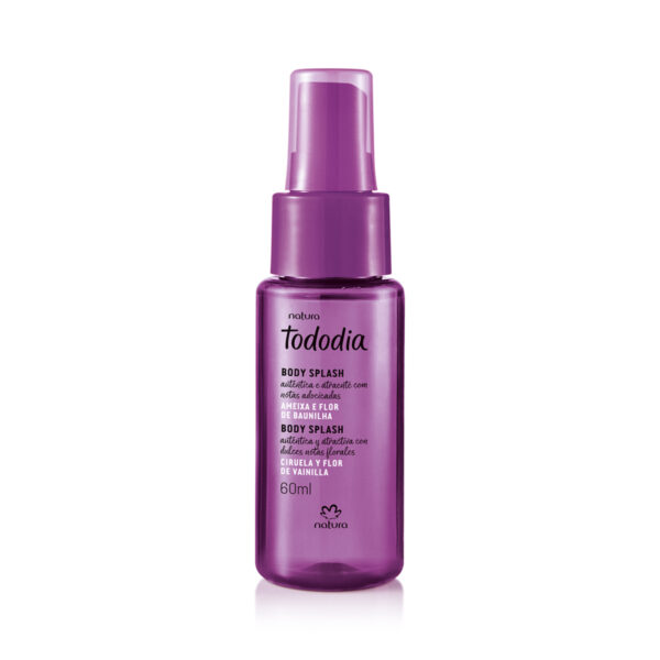 Body Splash Desodorante Colônia Tododia Ameixa e Flor de Baunilha 60 ml