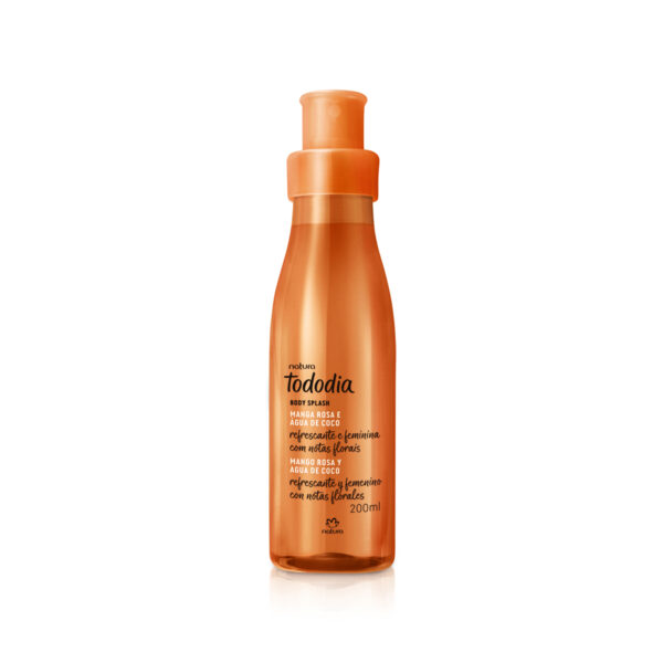 Body Splash Desodorante Colônia Tododia Manga Rosa e Água de Coco 200 ml
