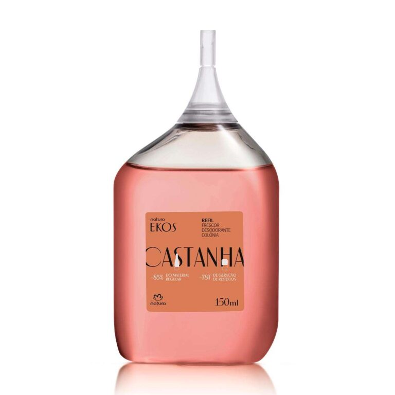 Refil Desodorante Colônia Frescor Feminino Castanha Ekos 150 ml